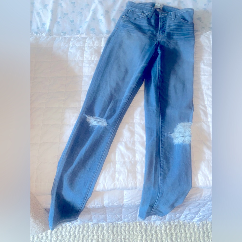 J.Crew 9" high-rise toothpick jean